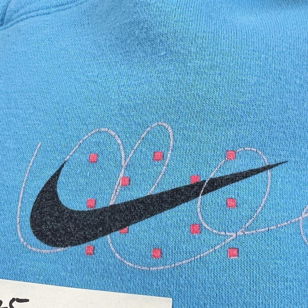Nike Sportswear Club Just Do It Fleece Pullover Hoodie 336328-47B Sz L - Stains - Picture 4 of 15